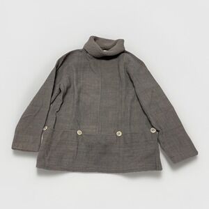 Vintage Amano 100% Wool Sweater (could Easily Fit Size S,M,L- Oversized) Grey‎